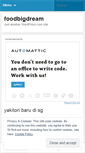 Mobile Screenshot of foodbigdream.wordpress.com
