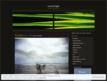Tablet Screenshot of naturallight.wordpress.com