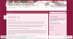 Desktop Screenshot of mystylequest.wordpress.com
