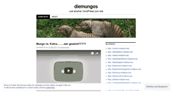 Desktop Screenshot of diemungos.wordpress.com