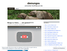 Tablet Screenshot of diemungos.wordpress.com