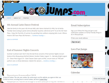 Tablet Screenshot of locofunjumps.wordpress.com