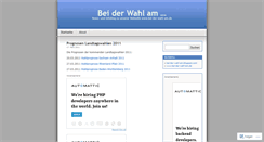 Desktop Screenshot of beiderwahlam.wordpress.com