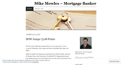 Desktop Screenshot of mikemowles.wordpress.com