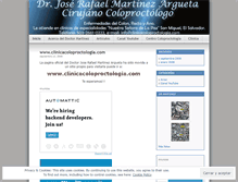 Tablet Screenshot of drmartinez.wordpress.com