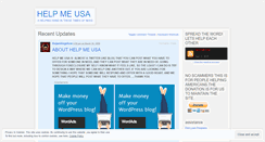 Desktop Screenshot of helpmeusa.wordpress.com