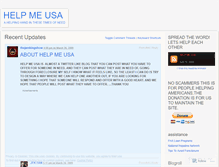 Tablet Screenshot of helpmeusa.wordpress.com