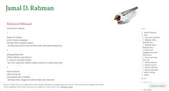 Desktop Screenshot of jamaldrahman.wordpress.com