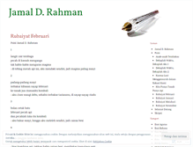Tablet Screenshot of jamaldrahman.wordpress.com
