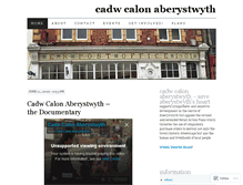 Tablet Screenshot of cadwcalon.wordpress.com