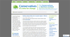 Desktop Screenshot of conservativesni.wordpress.com