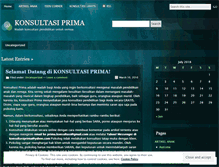 Tablet Screenshot of konsultasiprima.wordpress.com