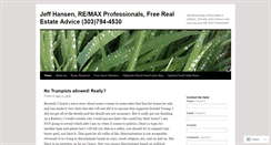 Desktop Screenshot of jeffhansen1.wordpress.com