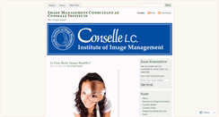 Desktop Screenshot of conselleimageconsultant.wordpress.com