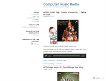 Tablet Screenshot of computermusicradio.wordpress.com