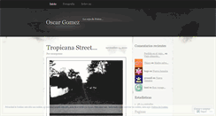 Desktop Screenshot of oscargomez.wordpress.com