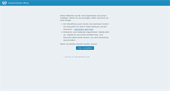 Desktop Screenshot of derblindehund.wordpress.com