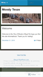 Mobile Screenshot of moodytexas.wordpress.com