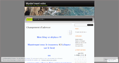 Desktop Screenshot of mystie.wordpress.com