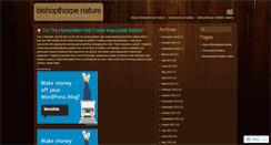 Desktop Screenshot of bishnature.wordpress.com