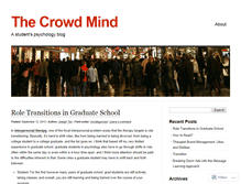 Tablet Screenshot of crowdmind.wordpress.com