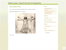 Tablet Screenshot of debbygreen.wordpress.com