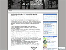 Tablet Screenshot of blackmetal666.wordpress.com