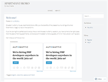 Tablet Screenshot of apartmaniskoko.wordpress.com