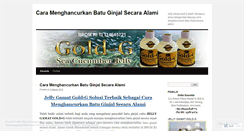 Desktop Screenshot of caramenghancurkanbatuginjalsecaraalami.wordpress.com