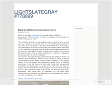 Tablet Screenshot of lightslategray.wordpress.com