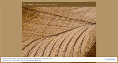 Desktop Screenshot of dirttherapy.wordpress.com