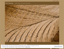 Tablet Screenshot of dirttherapy.wordpress.com