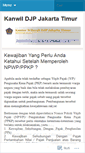 Mobile Screenshot of kanwildjpjaktim.wordpress.com