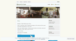 Desktop Screenshot of mollyscafe.wordpress.com