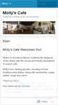 Mobile Screenshot of mollyscafe.wordpress.com