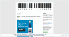 Desktop Screenshot of letraemmovimento.wordpress.com