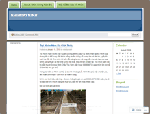 Tablet Screenshot of nhimtayninh.wordpress.com