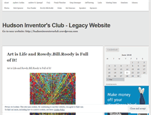 Tablet Screenshot of hudsoninventors.wordpress.com