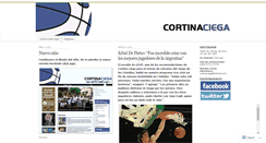 Desktop Screenshot of cortinaciega.wordpress.com