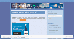 Desktop Screenshot of econprofessor.wordpress.com