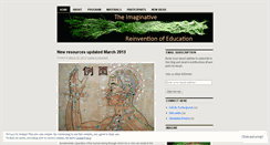 Desktop Screenshot of imaginativeducation.wordpress.com