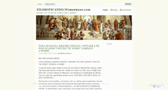 Desktop Screenshot of filosoficando.wordpress.com