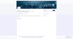 Desktop Screenshot of ericchima.wordpress.com