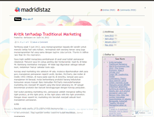 Tablet Screenshot of madridistaz.wordpress.com