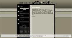 Desktop Screenshot of directbikes.wordpress.com