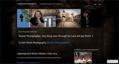 Desktop Screenshot of denverphotographerco.wordpress.com