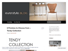 Tablet Screenshot of eurostyleblogdotcom.wordpress.com