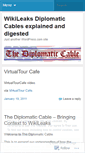 Mobile Screenshot of diplomaticcable.wordpress.com