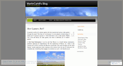 Desktop Screenshot of martindmcahill.wordpress.com