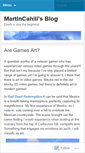 Mobile Screenshot of martindmcahill.wordpress.com